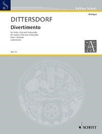 Carl Ditters von Dittersdorf: Divertimento Krebs 131 (Strijktrio)