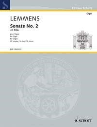 Lemmens: Sonate No. 2 O filii (Orgel) afbeelding 2