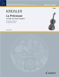 Kreisler: La Précieuse im Stile von Louis Couperin Nr. 4 (Viool, Piano)