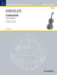 Kreisler: Liebesleid Nr. 11 (Viool, Piano)