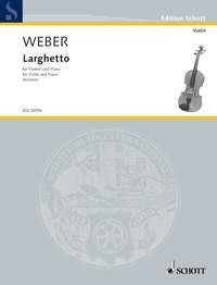 Weber: Larghetto Nr. 10 (Viool, Piano)