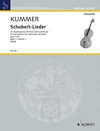 Friedrich August Kummer_Franz Schubert: Schubert-Lieder op. 117b Band 1 (Cello, Piano)