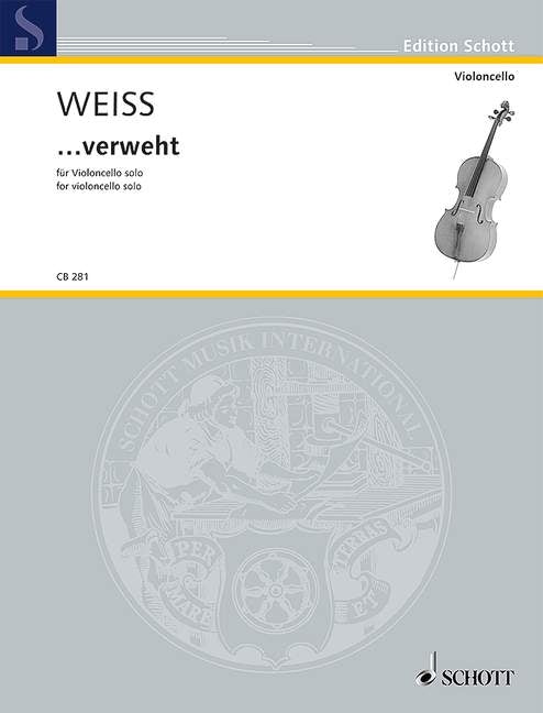 Harald Weiss:
verweht (Cello)