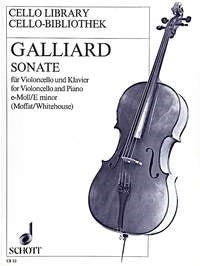 Johann Ernst Galliard: Sonate e-Moll e-Moll (Cello, Piano)