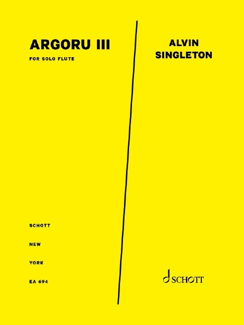 Singleton: Argoru III (Dwarsfluit)