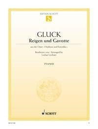 Christoph Willibald Gluck: Reigen und Gavotte (Piano) afbeelding 2