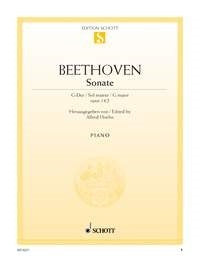 Ludwig van Beethoven: Sonate G-Dur G-Dur op. 14/2 (Piano) afbeelding 2