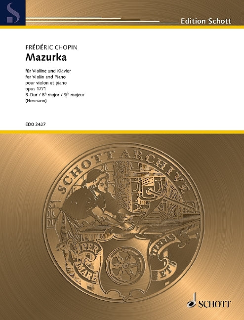 Chopin: Mazurka B-Dur op. 17/1 (Viool, Piano)