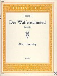 Albert Lortzing: Der Waffenschmied (Piano) afbeelding 2