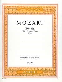 Wolfgang Amadeus Mozart: Sonate F-Dur F-Dur (Piano) afbeelding 2