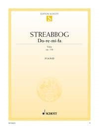 Louis Streabbog: Do-re-mi-fa op. 138 (Piano) afbeelding 2