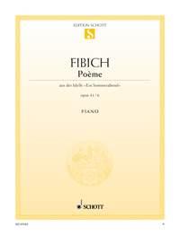Zdenek Fibich: Poème op. 41/6 (Piano)