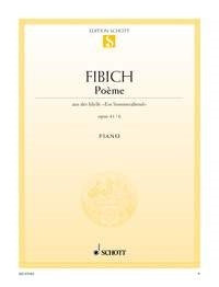 Zdenek Fibich: Poème op. 41/6 (Piano) afbeelding 2