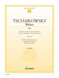 Pyotr Ilyich Tchaikovsky: Walzer op. 48 (Piano)