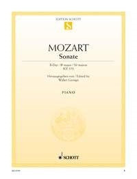 Wolfgang Amadeus Mozart: Sonate B-Dur B-Dur (Piano) afbeelding 2