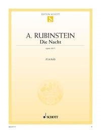 Grigorjewitsch Rubinstejn: Die Nacht Es-Dur op. 44/1 (Piano)
