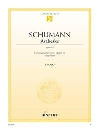 Robert Schumann: Arabeske op. 18 (Piano)