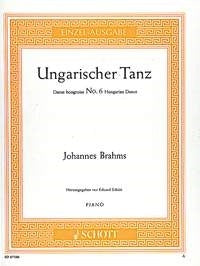 Johannes Brahms: Ungarischer Tanz Nr. 6 (Piano) afbeelding 2