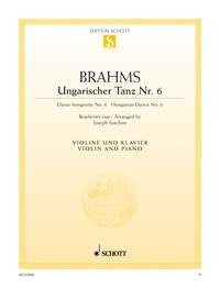 Brahms: Ungarischer Tanz Nr. 6 B-Dur (Viool, Piano)