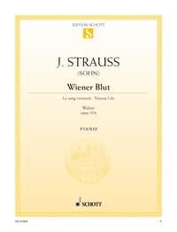 Johann Strauss Jr.: Wiener Blut op. 354 (Piano)