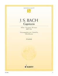 Johann Sebastian Bach: Capriccio B-Dur B-Dur (Piano)