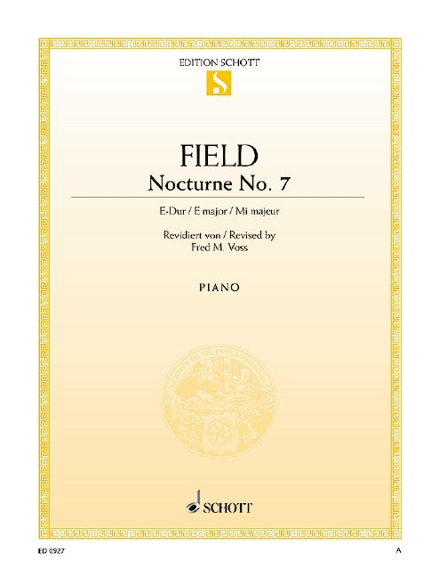 John Field: Nocturne No. 7 E-Dur (Piano)