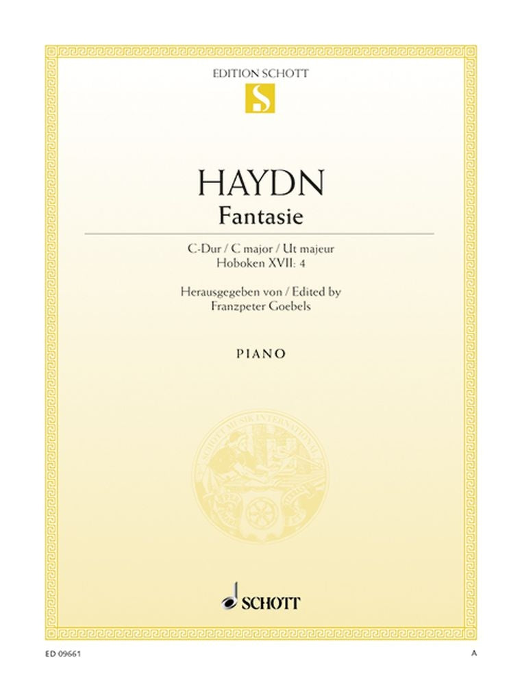 Franz Joseph Haydn: Fantasie C-Dur C-Dur (Piano)
