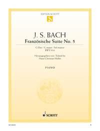 Johann Sebastian Bach: Französische Suite No. 5 G-Dur G-Dur (Piano)