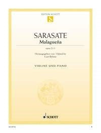 Sarasate: Malagueña op. 21/1 (Viool, Piano)
