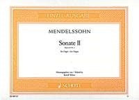 Mendelssohn Bartholdy: Sonate II op. 65/2 (Orgel) afbeelding 2