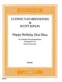Ludwig van Beethoven: Happy Birthday Dear Eliza (Piano) afbeelding 2
