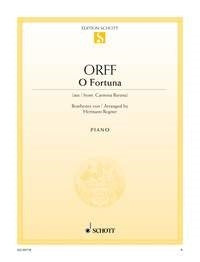 Carl Orff: O Fortuna (Piano) afbeelding 2