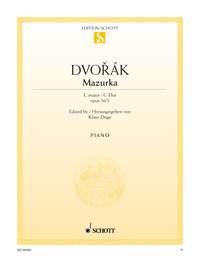 Antonín Dvořák: Mazurka C-Dur C-Dur op. 56/2 (Piano)