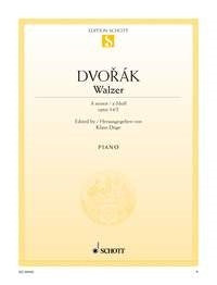 Antonín Dvořák: Walzer a-Moll a-Moll op. 54/2 (Piano) afbeelding 2