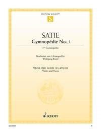 Satie: Gymnopédie Nr. 1 (Viool, Piano)