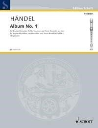 Handel: Album No. 1 (Blokfluitensemble, Piano)