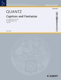 Quantz: Caprices and Fantasias (Altblokfluit)