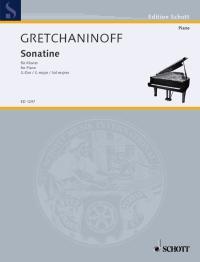 Alexander T. Gretchaninov: Sonatine G-Dur op. 110 (Piano)