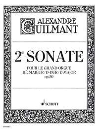 Guilmant: 2. Sonate D-Dur D-Dur op. 50/2 (Orgel) afbeelding 2