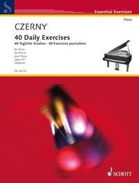 Carl Czerny: 40 Tägliche Studien op. 337 (Piano)