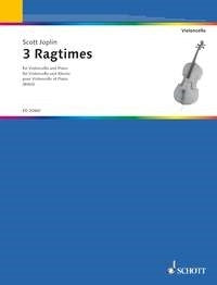 Scott Joplin: 3 Ragtimes (Cello, Piano)