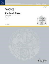 Vasks: Canto di forza (Orgel) afbeelding 2