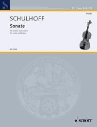 Schulhoff: Sonate (Viool, Piano)