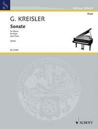Georg Kreisler: Sonate (Piano) afbeelding 2