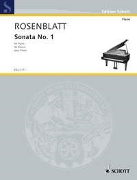 Alexander Rosenblatt: Sonata No. 1 (Piano)