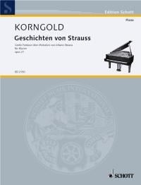 Erich Wolfgang Korngold: Geschichten von Strauss op. 21 (Piano) afbeelding 2