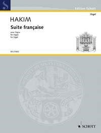 Hakim: Suite francaise (Orgel) afbeelding 2