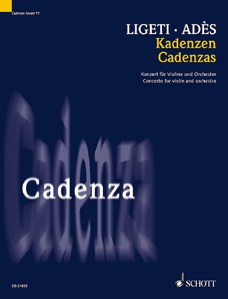 Adès: Kadenzen Band 11 (Viool)