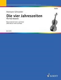 Schroeder: Die vier Jahreszeiten (Viool, Piano)