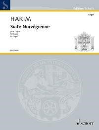 Hakim: Suite Norvégienne (Orgel) afbeelding 2